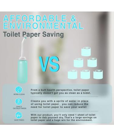 500ml Postpartum Perineal Wash Bottle Portable Bidet - Intimate Postpartum Care for New Moms - Maternity Essentials - Light Green - Buy Online on GoSupps.com