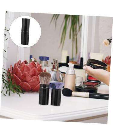 DOITOOL Powder Brush Foundation Concealer Brush Makeup Blush Women Makeup Brush Cream Blush Brush Blush Makeup Brush Makeup Supply Round Blush Brush Retractable Miss Rojas Large Metal Tube - Buy Online on GoSupps.com