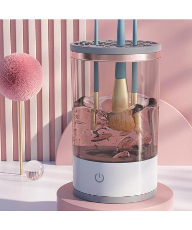 Portable Electric Makeup Brush Cleaner USB Powered Automatic Spinning Cleaner for All Brush Types | Cosmetic Storage Box - Buy Online on GoSupps.com