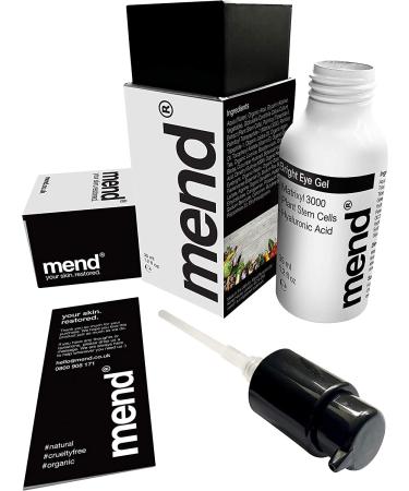 Mens Eye Gel for Dark Circles and Puffy Eyes | Hyaluronic Acid & Matrixyl 3000 Serum | Anti Aging Eye Cream for Wrinkles & Fatigue - Buy Online on GoSupps.com