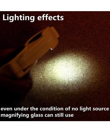 20X Lighting with Led Light Hd Lens for Reading Crafts Repair Magnifier Lofty Ambition - Buy Online on GoSupps.com