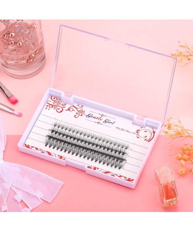 PROUSKY Eyelash Extensions - 100 Cluster Lashes Pack for DIY - Thickness 8mm 10mm 12mm 14mm - Buy Online on GoSupps.com
