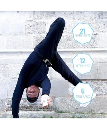 Nutripure | Multivitamins and Minerals 21 Nutrients | Food Supplement | Magnesium Vitamin B12 Vitamin D Zinc | Antioxidant Cognitive Vision | 180 Capsules | 3 Month Cure | Made in France - Buy Online on GoSupps.com