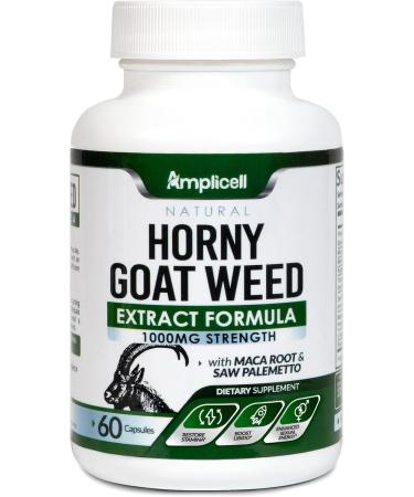 Multi Collagen Peptides Powder + Horny Goat Weed Supplement Type I & III Collagen for Hair Skin Joints + Herbal Blend with Maca L-Arginine & Tongkat Ali Energy & Vitality Support 41 Servings - Buy Online on GoSupps.com