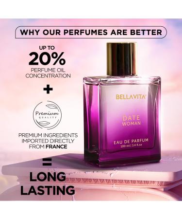 Luxury Date Woman EDP Premium Long Lasting Fragrance Perfume 100ml (3.4 fl.oz.) & Shower Gel for Deep Cleansing Hydrating Softer Skin with Aloe Vera 500ml (16.91 fl.oz.) - Buy Online on GoSupps.com