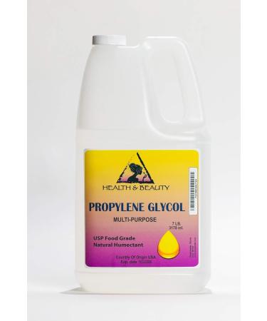 Propylene Glycol USP Food & Medical Grade Hypoallergenic Moisturizer Skin Cleanser DIY Non GMO Premium Highest Purity 100% Pure 128 oz 7 LB 1 gal - Buy Online on GoSupps.com