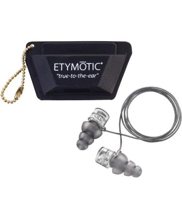 Etymotic ER20XS High-Fidelity Earplugs (2 Pairs, Frost Color) - Noise Reduction, Carrying Case, Neck Cord - Liberty Cloth Included - Buy Online on GoSupps.com