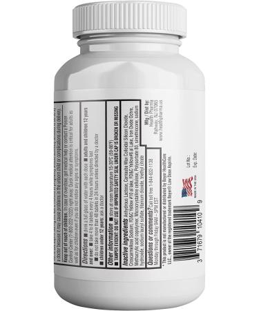 Health Pharma Aspirin 81 mg (1000 Enteric Coated Tablets) - Adult Low Dose Pain Relief | NSAID for Minor Aches | Value Pack by Bayer Generic - Buy Online on GoSupps.com