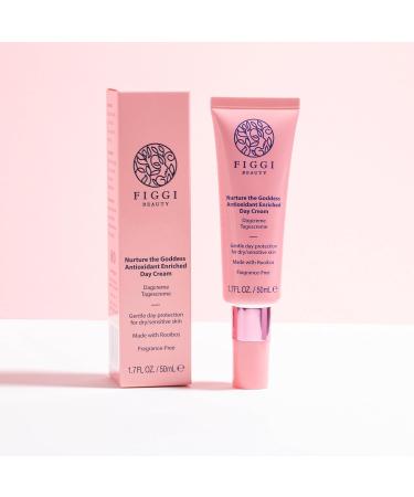 Antioxidant Face Moisturizer 50ml | Nurture the Goddess | Vegan Day Cream for Sensitive Skin | Cruelty-Free Hydration - Buy Online on GoSupps.com