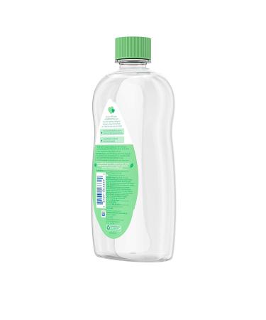Johnson's Baby Oil with Mineral Oil, Vitamin E, and Aloe Vera - 20 Fl Oz (Pack of 1) - Buy Online on GoSupps.com