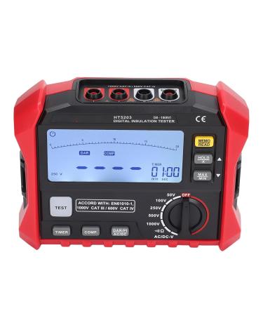 Boost Your Efficiency with The HT5203 Insulation Resistance Tester Multimeter - Sophisticated Tool for Megger Megohmmeter Perfect for Complete Insulation Analysis and Measurements - Buy Online on GoSupps.com