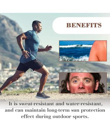 Men's Sun Cream SPF 50 Face Sun Cream SPF 50 SPF Face Moisturiser For Moisturizing Gentle And Refreshing Sunscreen SPF 50 Isolation Ultraviolet Protection Sunscreen For Face & Body Non-Sticky - Buy Online on GoSupps.com