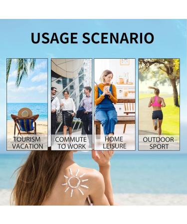 Buy Tinted Sunscreen for Face SPF 50 - Hydrating Korean Sun Essence No White Cast Moisturizing UV Defense Travel Size - Buy Online on GoSupps.com