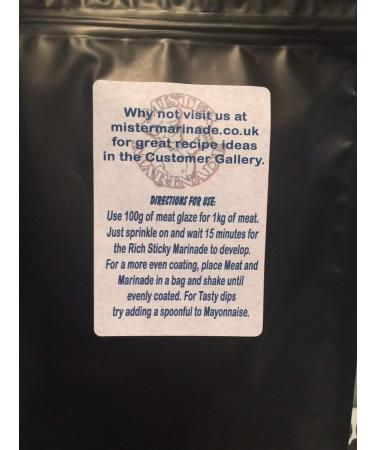 MISTER MARINADE Garlic Butter BBQ Seasoning 400g - Big Value Meat Glaze Marinade - Buy Online on GoSupps.com