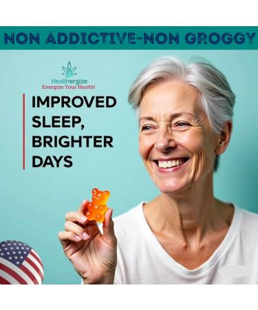 Hemp Gummies Calm Sleep Relaxing Night Support Hemp Oil Infused Edibles-96 Made in USA Bears - Buy Online on GoSupps.com