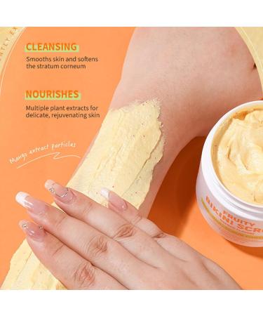 Gommage au sucre pour le corps la fraise de 7 05 oz exfoliant pour la k ratose pilaris pour les jambes de fraise la peau de poulet masque hydratant et hydratant pour le corps (strawberry) - Buy Online on GoSupps.com