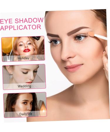 Beavorty 300 Pcs Double Ended Eyeshadow Brush Oval Makeup Makeup Eyeshadow Face Sponge for Makeup Eyeshadow Applicator Brush Sponge Eyeshadow Stick Disposable Eyeshadow Applicator - Buy Online on GoSupps.com