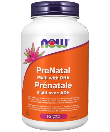 Now Prenatal Multi with DHA 90gel