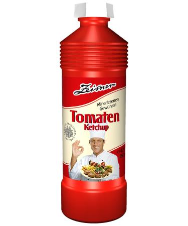 Zeisner Tomato Ketchup 425ml/490g bottle pack of 12 (12 x 425 ml) 10001 425 ml (pack of 12)