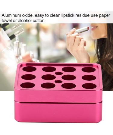 DIY Aluminum Lipstick Holder - 12 Holes 9.3mm | Easy to Use & Clean | Seamless High Gloss Design - Buy Online on GoSupps.com