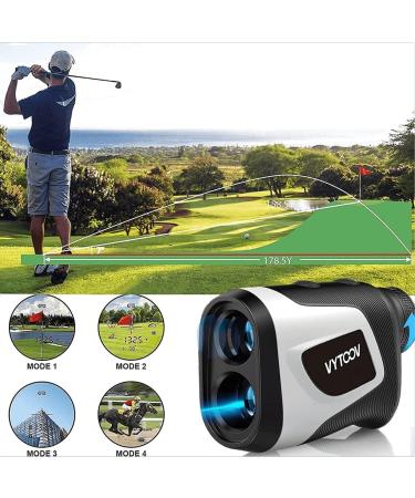 Slope On/Off Golf Rangefinder | 1000 Yards | Flag-Lock Tech | Vibration | Rechargeable | Tournament Legal - 800Y - Buy Online on GoSupps.com