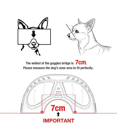 Petleso UV Sunglasses for Dogs - Fashionable Protective Glasses for Small/Medium Breeds | Easy to Wear Motorcycle Shades - Buy Online on GoSupps.com