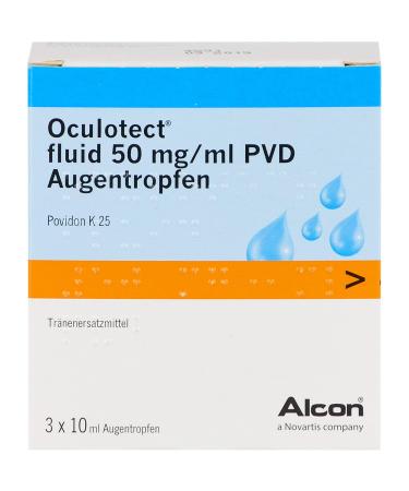 OCULOTECT fluid PVD eye drops 3X10 ml