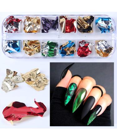 Kalolary 36 Color Nail Seilets Glitter - Rhinestone Nail Art Stickers & Body Glitter for DIY Decoration - Buy Online on GoSupps.com