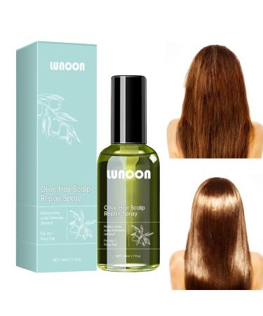 Eastuy Hair Oil for Scalp | Hair Growth with Olive Oil Scalp Oil - 50ml Scalp Moisturizer Hair Oil for Dry and Damaged Hair