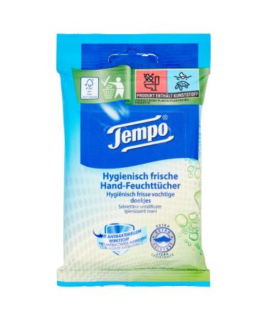 Tempo Wipes Fresh To Go 5 packs of 10 wipes