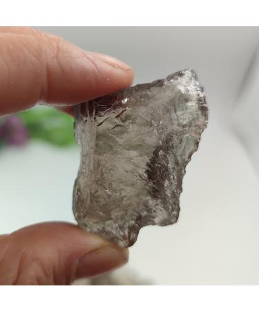 1pc Natural Smoky Raw Rough Stone Quartz Crystal Specimen Reiki Home Decoration Real Crystals kaixun