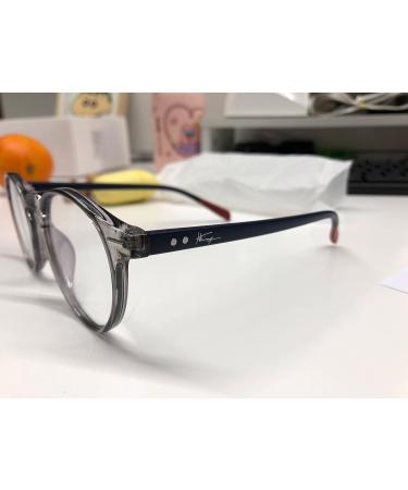 Buy HMNGY Blue Light Blocking Glasses - Retro Frame Eyeglasses for Men & Women | Anti Eye Strain for Phone & Computer Use | International Shipping Available - Buy Online on GoSupps.com