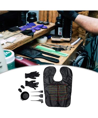 LALAFINA 1 Set Shampoo Cape Hair Coloring Kit Salon Hair Color Kit Hair Dye Kit Hair Tint Kits Hair Dye Tool Hair Color Clip Hair Coloring Combs Tools Paint Brush Disposable - Buy Online on GoSupps.com