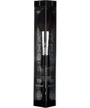Sigma Beauty F29 HD Bronzer Brush Tapered Bronzer Makeup Brush with Ultra-Soft Synthetic Fibers for Flawless Powder Application Perfect for Bronzer Powder Setting Powder & All-Over Powder - Buy Online on GoSupps.com