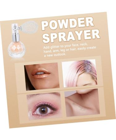 Beavorty 3 Pcs Body Air Bag Powder Highlighter Glitter Spray High Gloss Powder Sprayer Miss Loose Powder Hair Light Goldx3pcs 7x5.5cmx3pcs - Buy Online on GoSupps.com