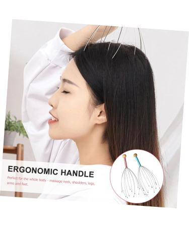 JECOMPRIS 4 Pack Telescopic Scalp Scratcher & Head Massager | Handheld Device for Ultimate Relaxation & Body Tickling - International Shipping Available - Buy Online on GoSupps.com