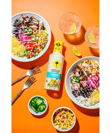 California Pizza Kitchen Ranch Dressing - Creamy Ranch Dressing Restaurant-Like Dressing Fresh and Creative Flavors Collide Ranch Salad Dressings and Sauces Ranch Dip - 12 Fl Oz - Buy Online on GoSupps.com