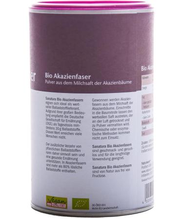 Buy SMANATIONA Bio Akazienfaser (180g) - Premium Organic Acacia Fiber for Digestive Health | Fast International Shipping - Buy Online on GoSupps.com