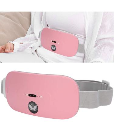 Period cramp heating cushion menstrual heating pillows with 3 heat levels and vibration massage modes periodic heating pillows for cramps warming uterus-waist belt streak heating devices 2