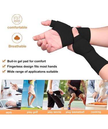 Therapy Arthritis Compression Gloves - Fingerless Gel Gloves for Carpal Tunnel Relief | Pain Relief for Hand Wrist & Joints - Buy Online on GoSupps.com