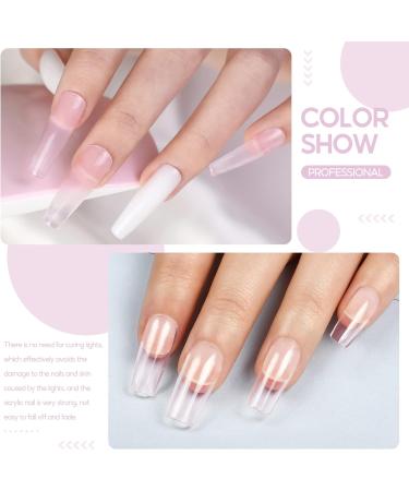 PEACECOLOR 8G Pink Acrylic Powder Professional Acrylic Nail Powder for Nail Acrylic Extension Nail Carving Long-Lasting No Nail Lamp Needed for Home DIY Nail Art color 155 - Buy Online on GoSupps.com