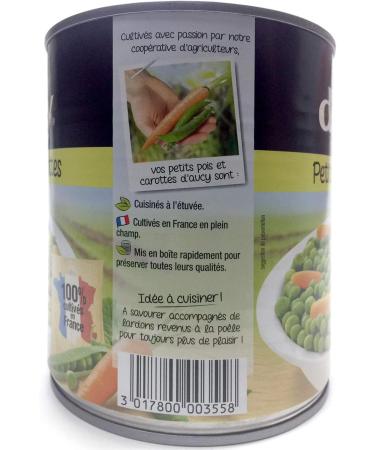  D'Aucy D'Aucy Peas & Carrots Extra Fine 800g - Buy Online on GoSupps.com