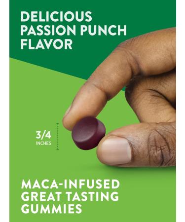 Nature's Truth Horny Goat Weed Gummies - 60 Count | Vegan & Non-GMO Supplement with Maca Root - Gluten Free Passion Punch Flavor for Men - Buy Online on GoSupps.com