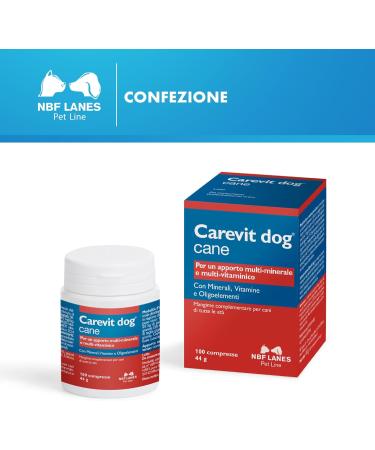 CAREVIT DOG MANGIME 100 COMPRESS - Buy Online on GoSupps.com