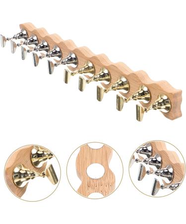 Ipetboom 1 Set Nail Art Base Metal Display Stand Nail Practice Holder Nail Stands for Press on Nail Art Supplies Beauty Nail Holders Practice Nail Racks Japanese-style Clay Wooden - Buy Online on GoSupps.com