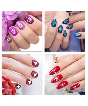 3 Piece Clear Nail Stamp Set for French Nails - Silicone Nail Art Stamps & Accessories - Buy Online on GoSupps.com