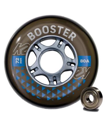 K2 Booster 72 mm 80A 8-Wheel Pack W ILQ One Size