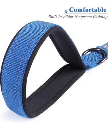 Vivaglory Short Dog Leash - 32cm Traffic Training Leash for Medium & Large Dogs - Blue - Buy Online on GoSupps.com