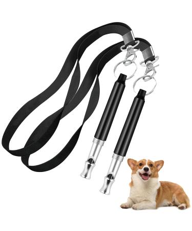 Hengbird 2 pieces of dog whistle dog whistle R tter R cker Refrupe Hundefeifen Hoch frequency silent dog whistling dog whistles against barking dog pipe for effective dog training
