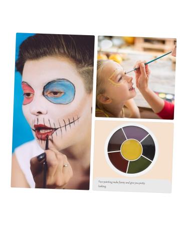 Angoily Halloween Face Paint Palette - Professional Quality Makeup Kit for Adults & Kids - Oil-Based Face Painting Set for Spooky Art - Buy Online on GoSupps.com